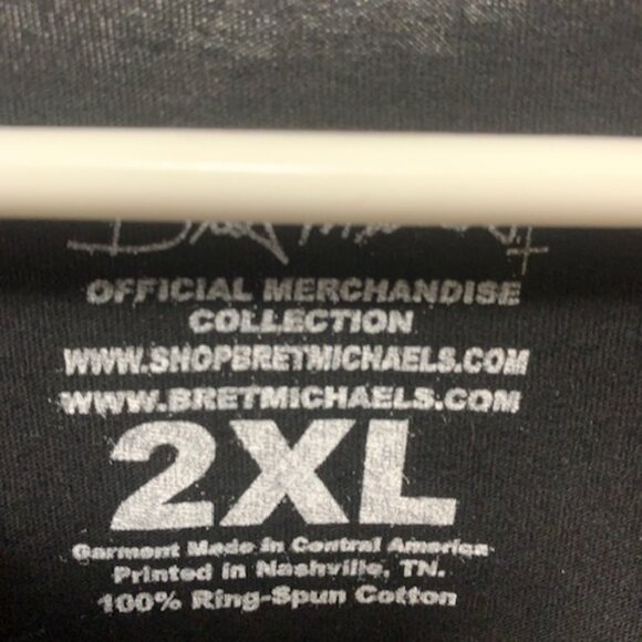 BRET MICHAELS BAND WORLD TOUR TEE - Picture 2 of 2